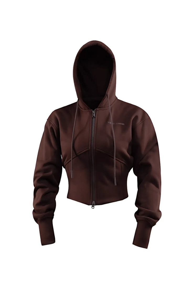 Velvet Hug Hoodie Sports Set