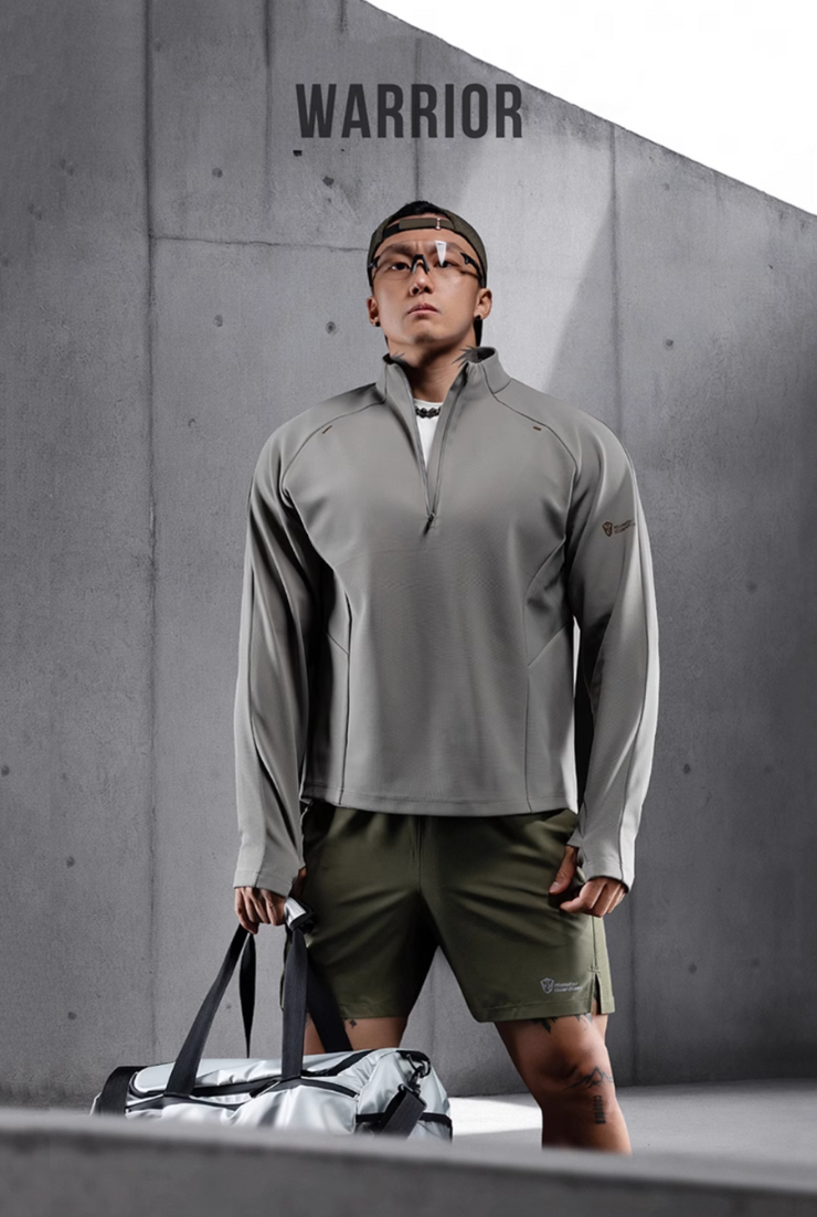 DRY-FIT ジップドライ ロングスリーブ&フレアスポーツパンツセットアップ