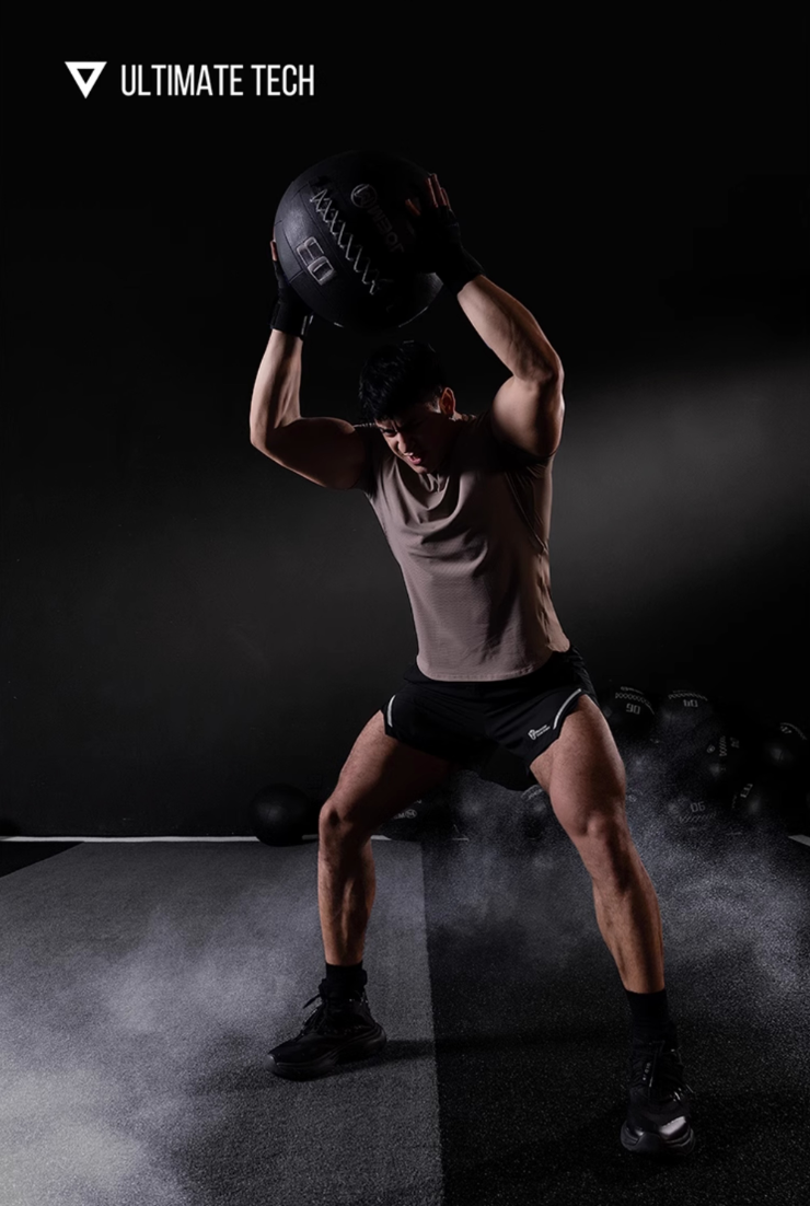 Reflective Black Training Shorts