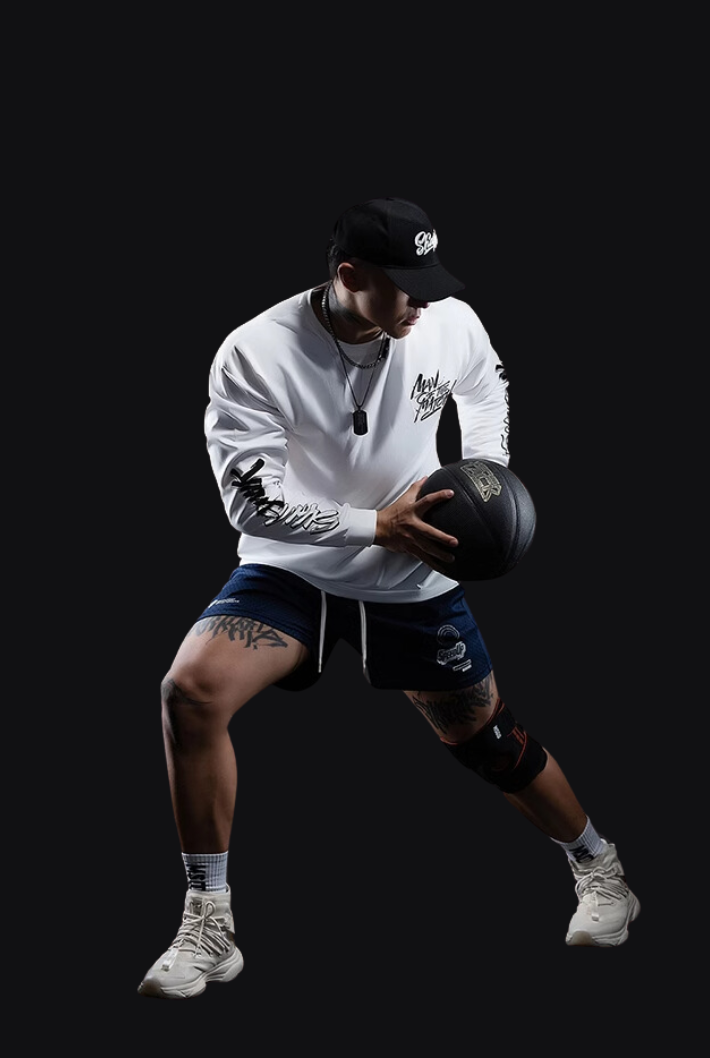 メッシュサーモプリントスポーツロングTシャツ