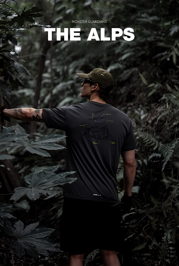 プロテクト アウトドアスポーツTシャツ