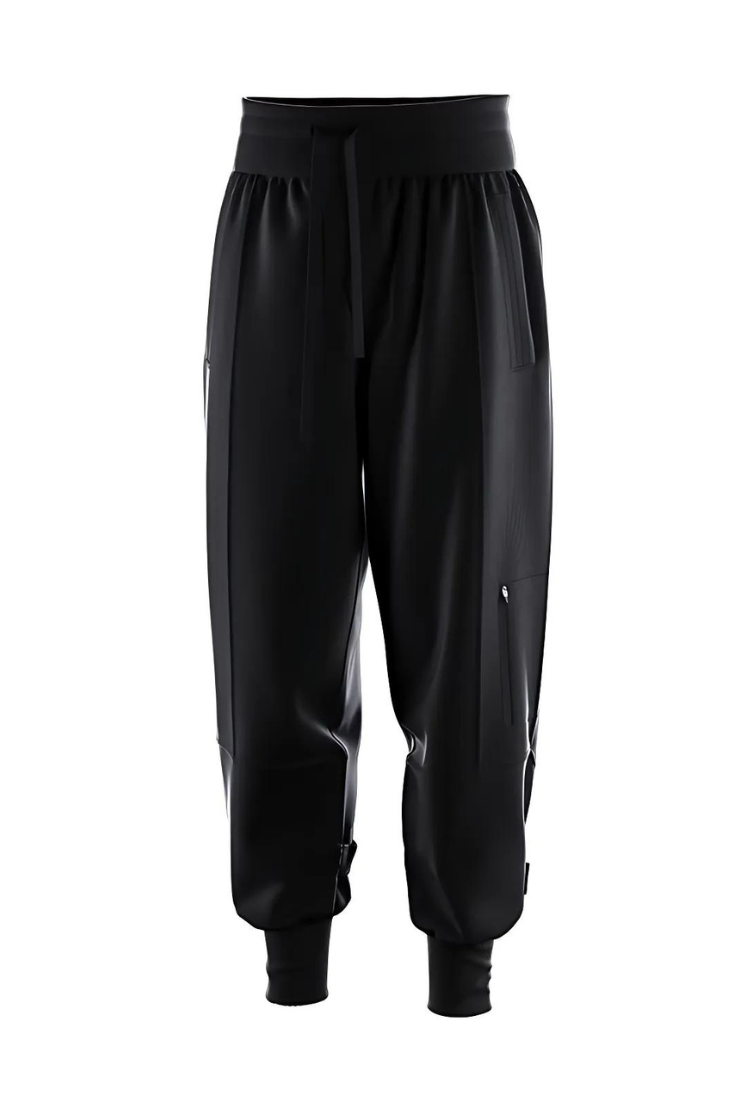 Loose fit high rise sports pants