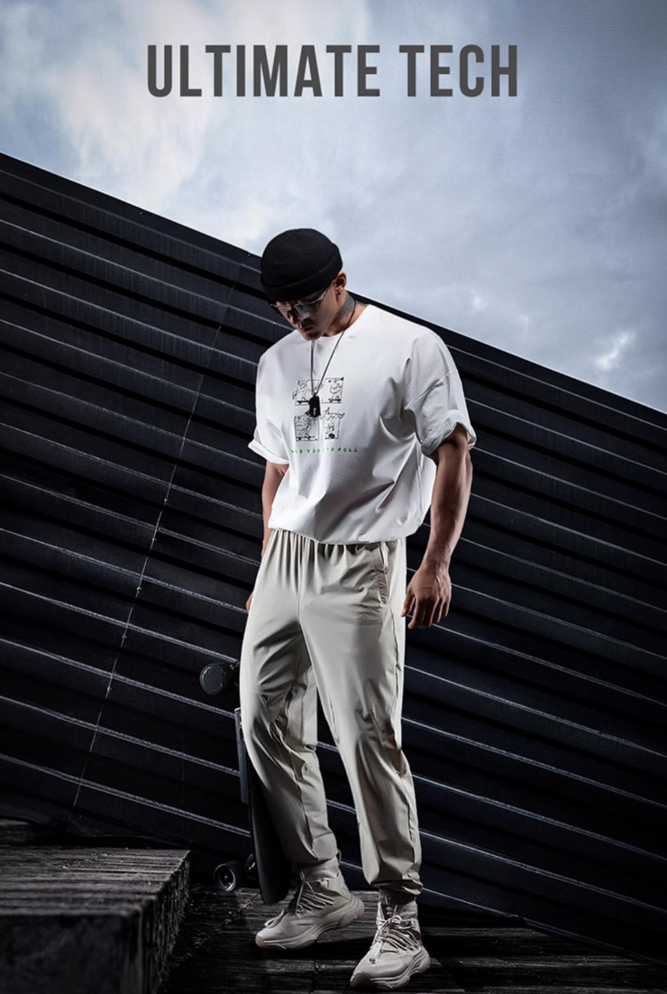 "SwiftDry FlexPants" メンズ 軽量・速乾アスレチックパンツ