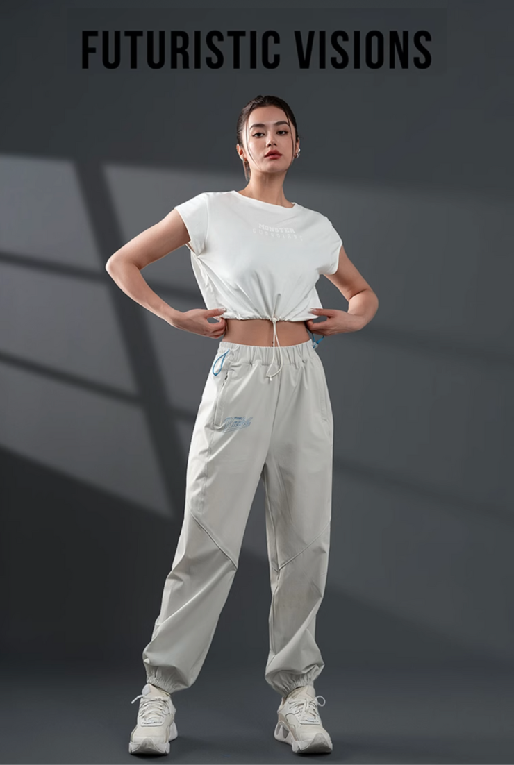 Relaxed Fit Sports Casual Pants