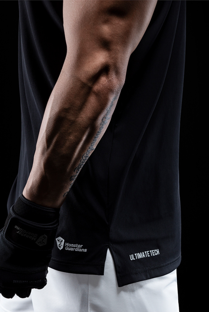 Thermo-print sports fitness tank top