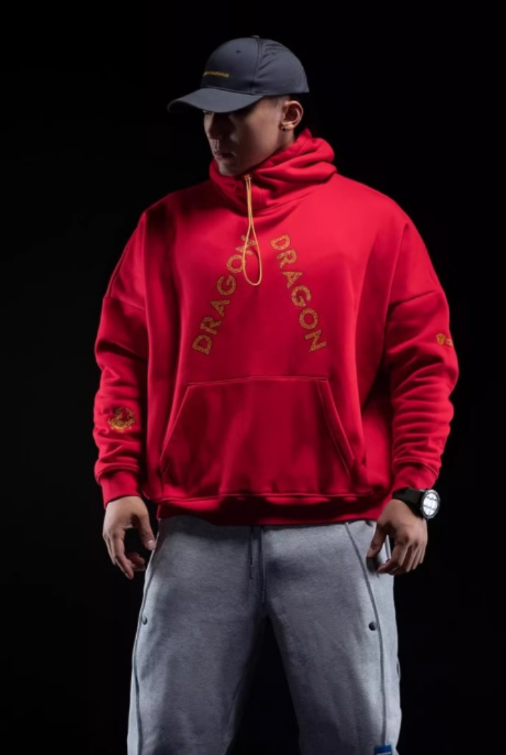 ベルベット フード付き スポーツ スウェットシャツ