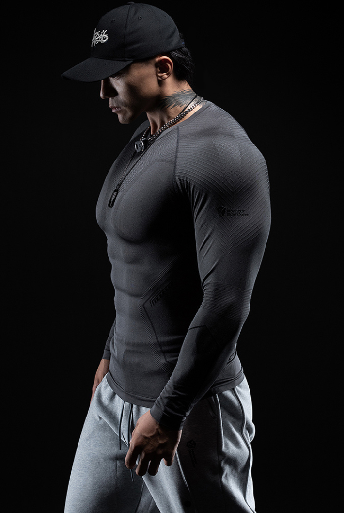 round neck tight fit tops