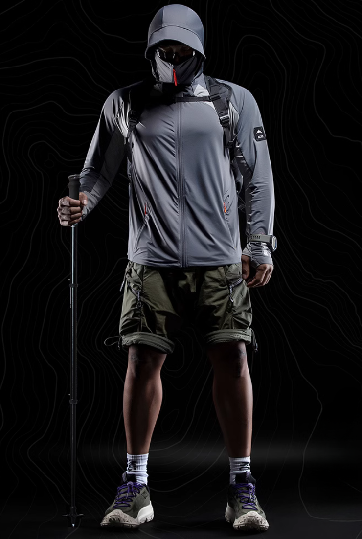 エアフロー UPF70+ ライトウェイト スポーツシールド ジャケット