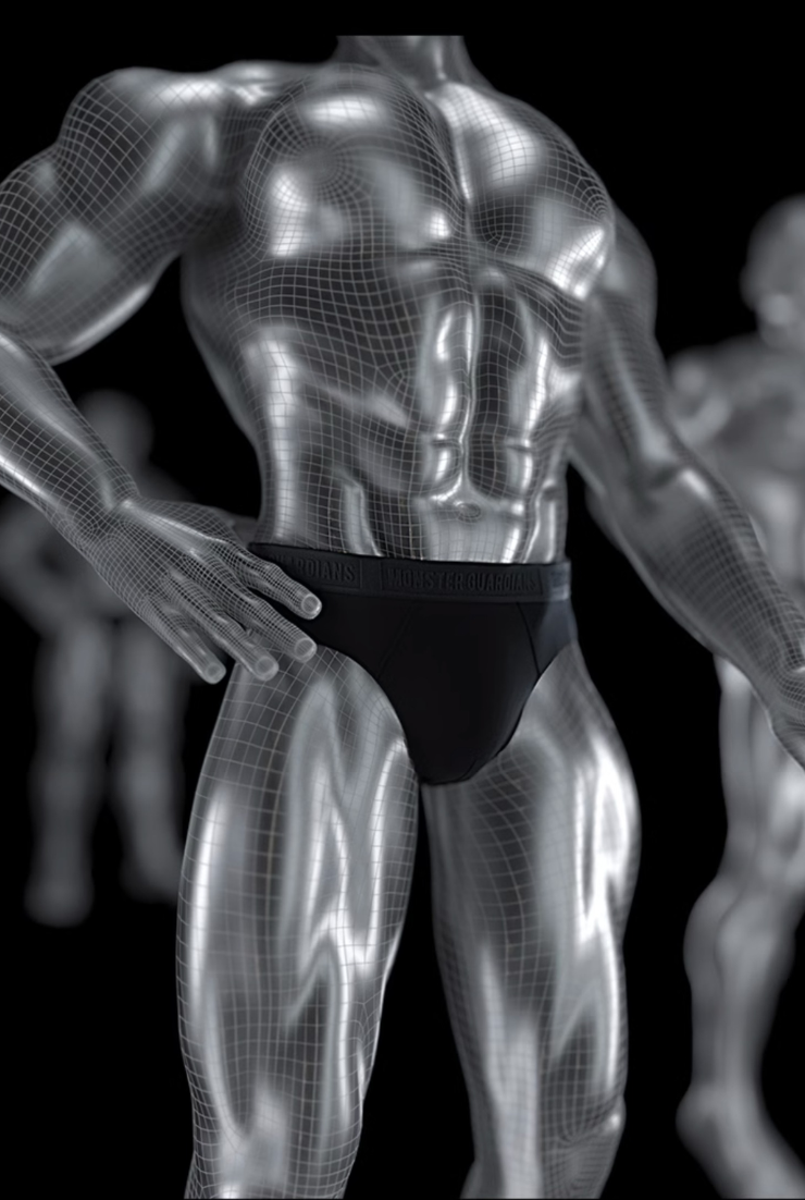 Maldives Sport Triangle Black Briefs