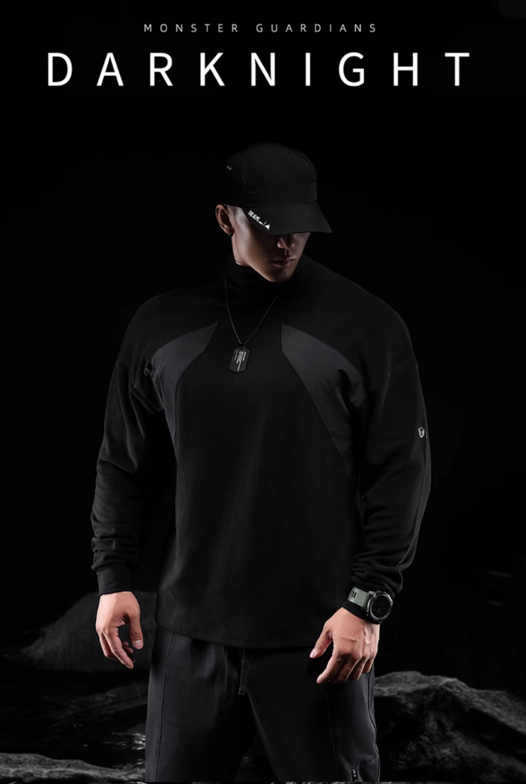 ブラックタートル 防風アスリートトップス