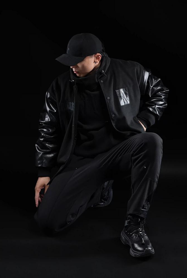dark night casual straight sweatpants