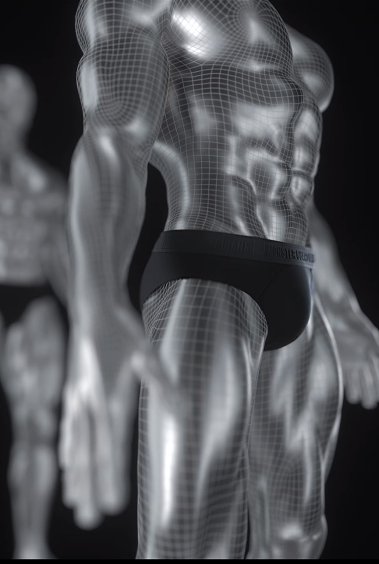 Maldives Sport Triangle Black Briefs