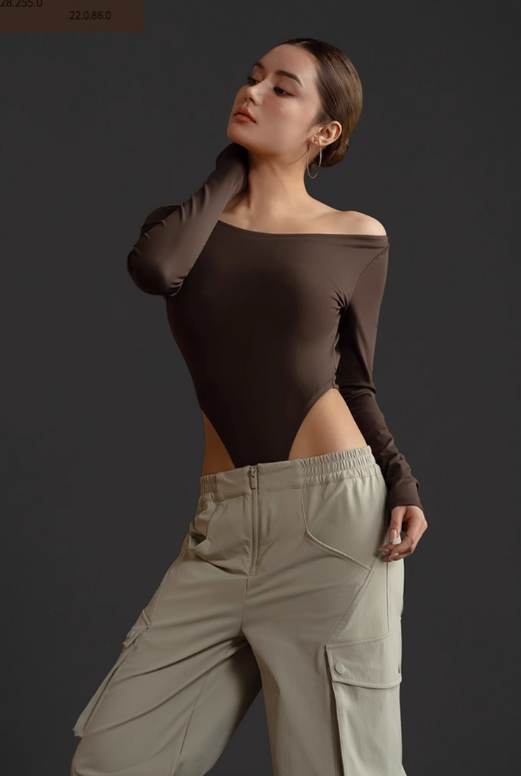 新品未使用 S/M ロングスリーブボディスーツ ブラック系 リブニット ロングスリーブボディスーツ レディース : ZOZOTOWN