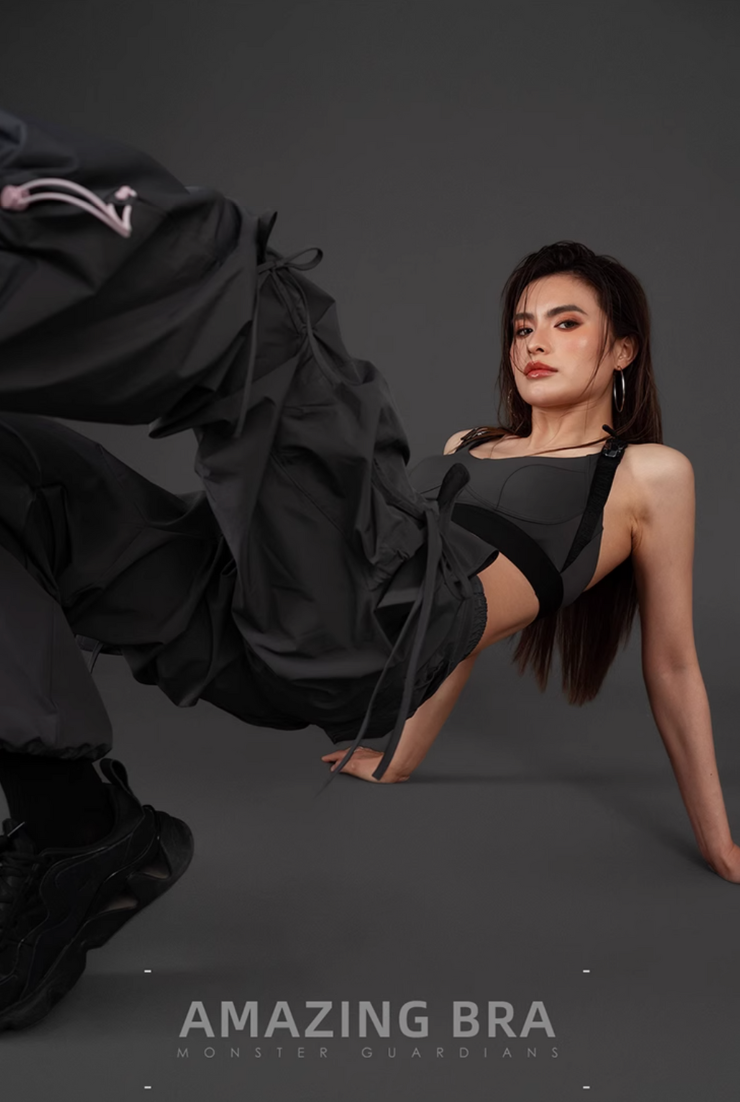 クロスバック ミディアムサポート スポーツブラセット