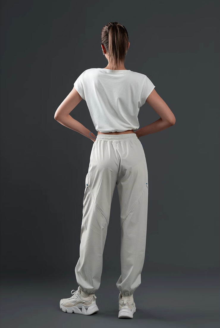 Relaxed Fit Sports Casual Pants