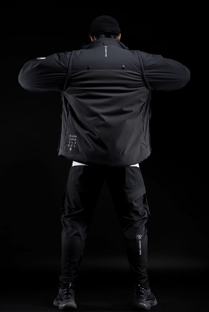 2WAY Dark Night Cotton Sports Jacket