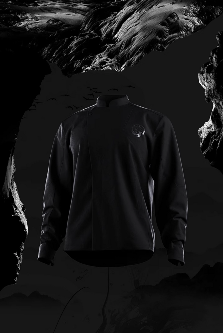 Cross front waterproof sports jacket