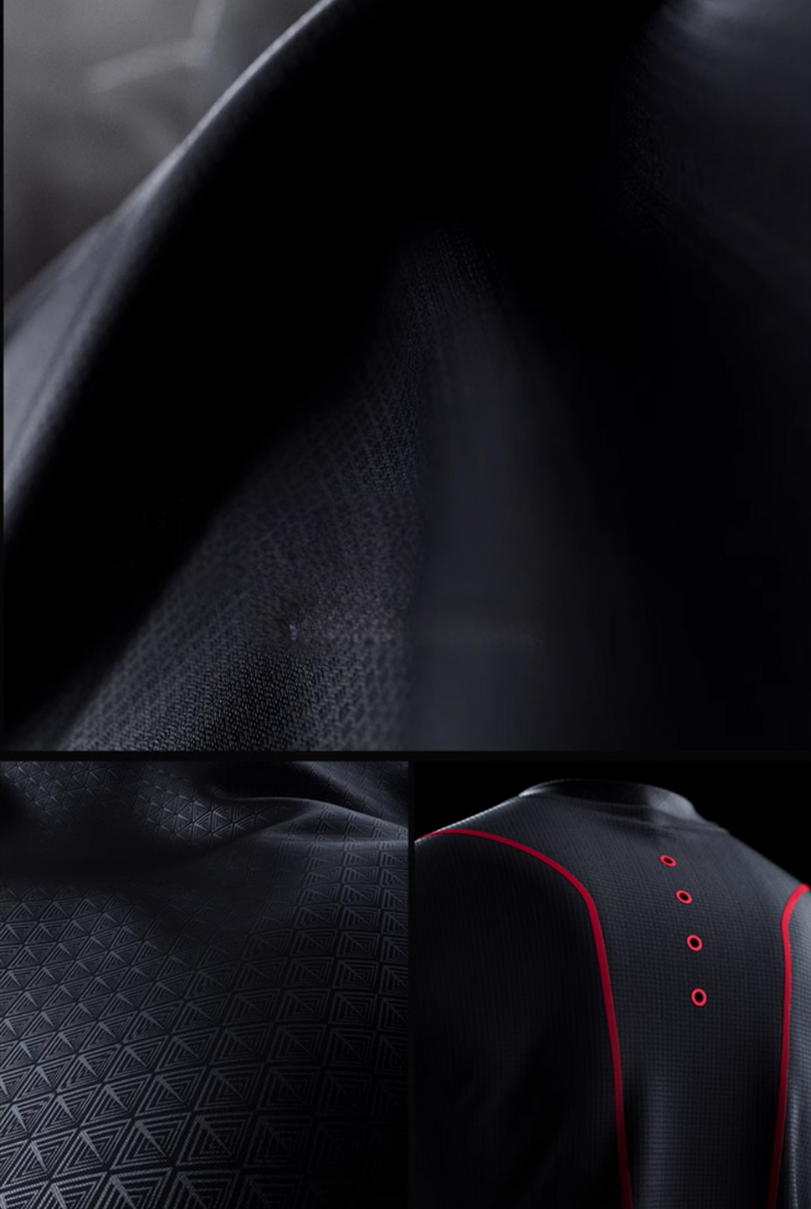 ワイドショルダー パンチングタンクトップ