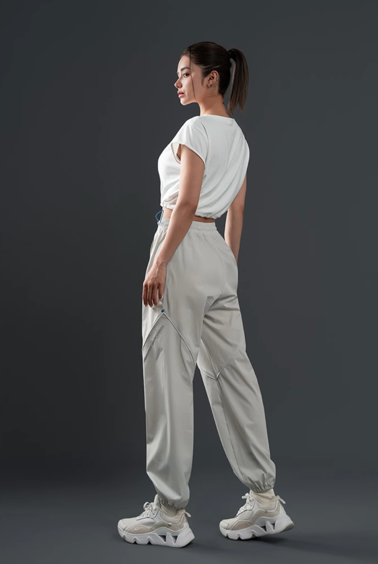 Relaxed Fit Sports Casual Pants