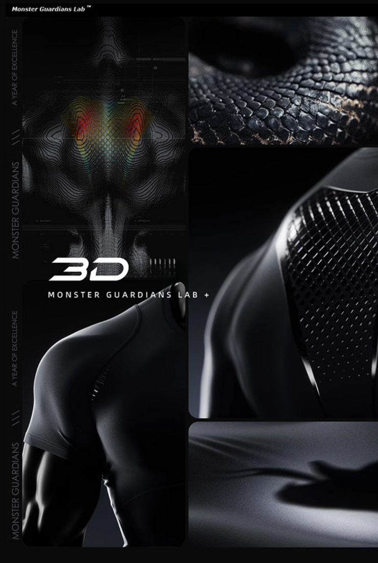 スケイルアーマー テックTシャツ