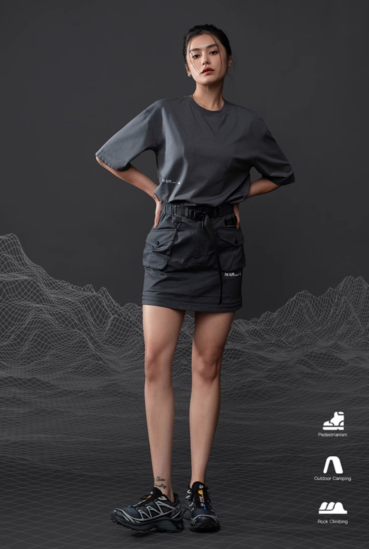 Summer Casual Outdoor Loose Fit Sports T-Shirt