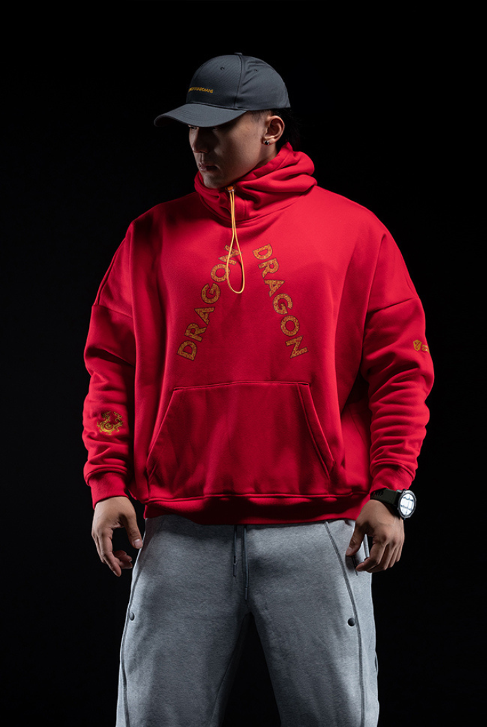 ベルベット フード付き スポーツ スウェットシャツ