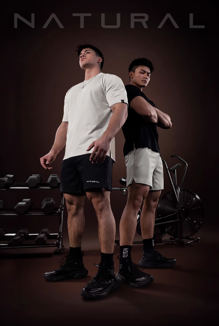 Trendy fit casual sports shorts
