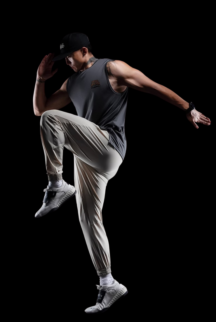 "SwiftDry FlexPants" メンズ 軽量・速乾アスレチックパンツ