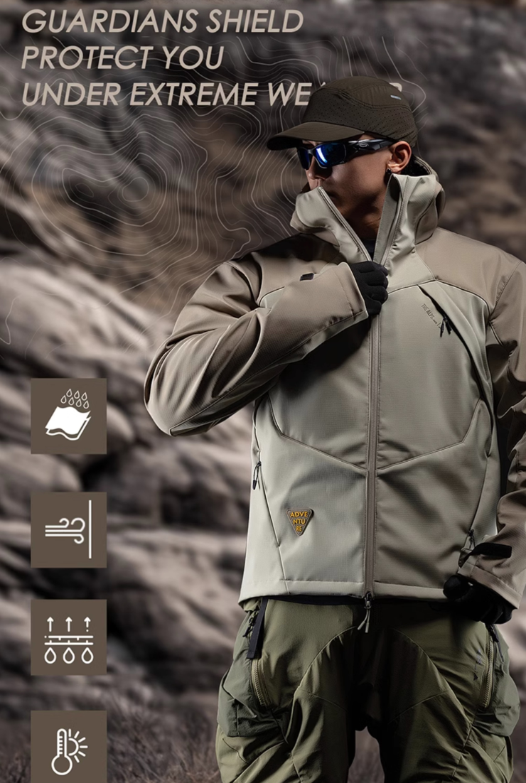 エレメントガード 防水フリースジャケット