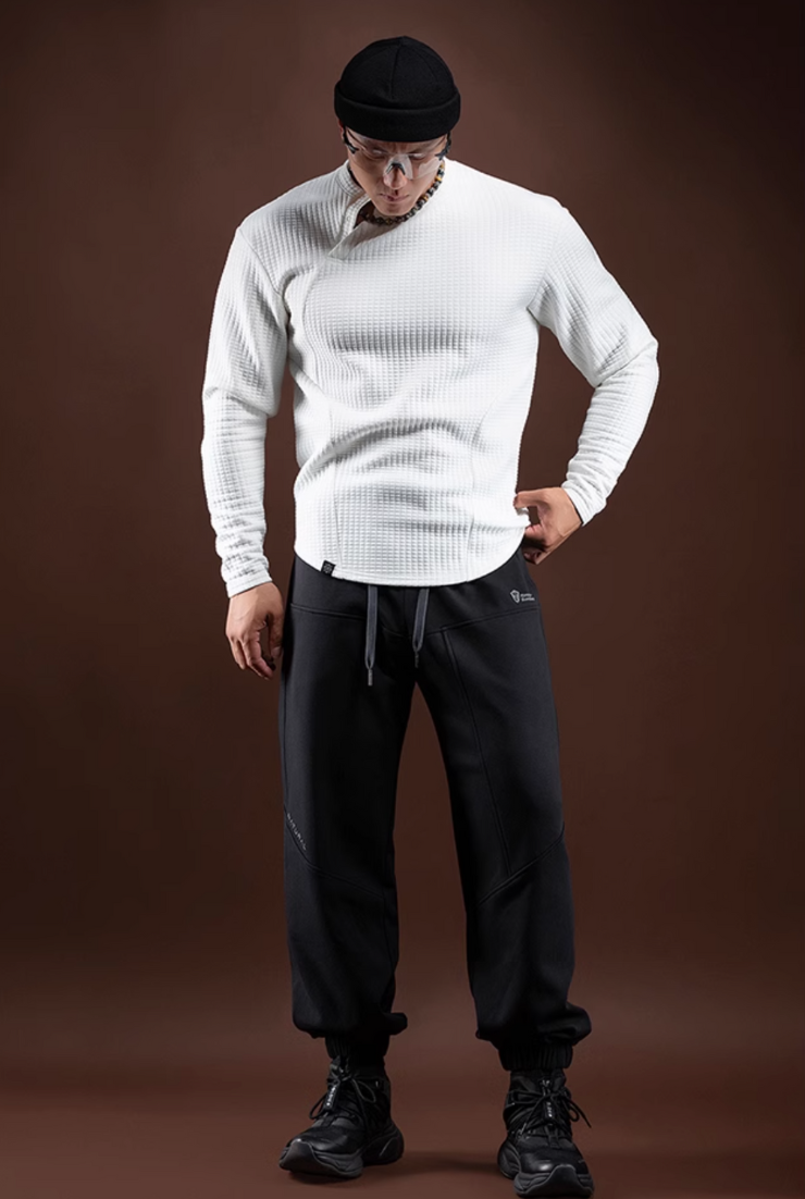 3D waffle top, sports casual
