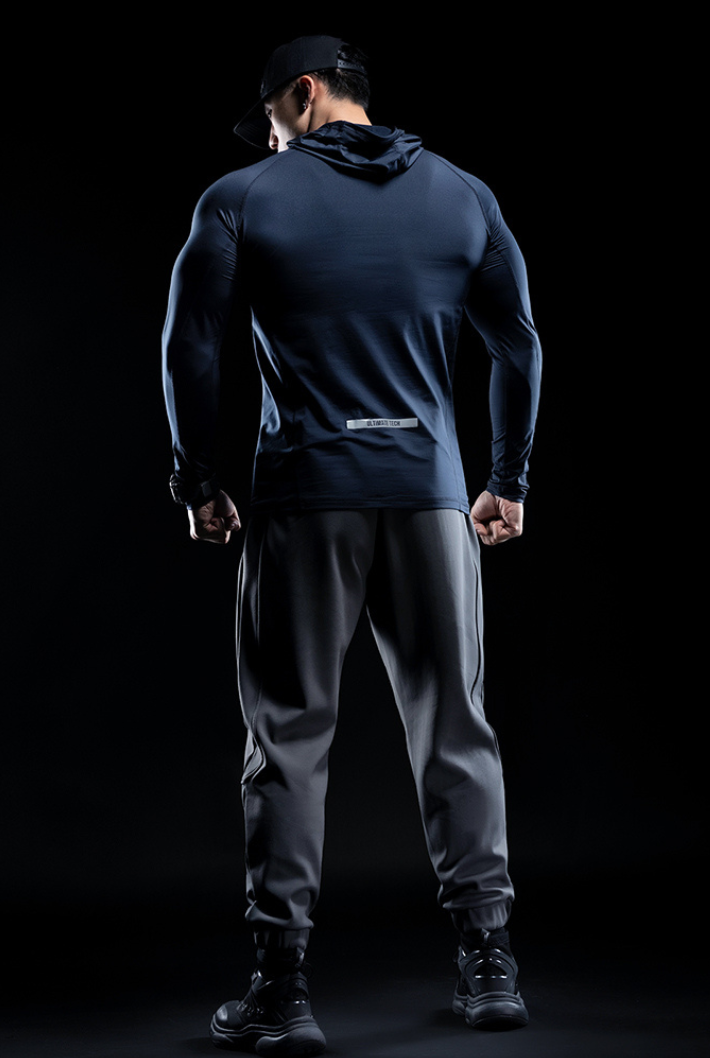 Airflow Hooded Long Sleeve T-Shirt