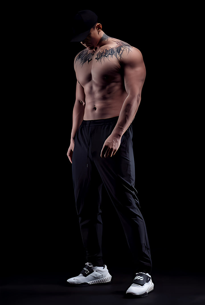 アルティメットテック メンズ スリムストレッチ スポーツパンツ