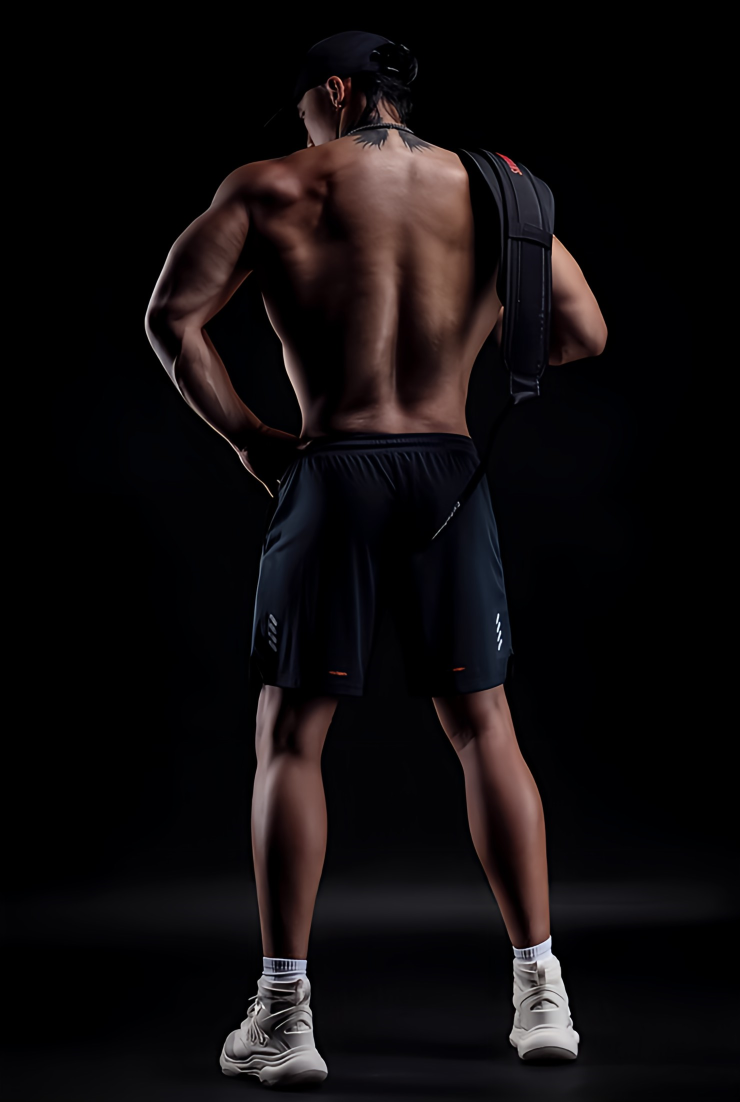 black air light quarter pants