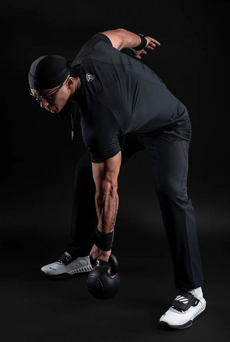 蛇影速乾コンプレッションTシャツ