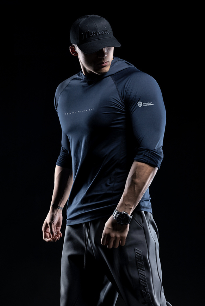 Airflow Hooded Long Sleeve T-Shirt