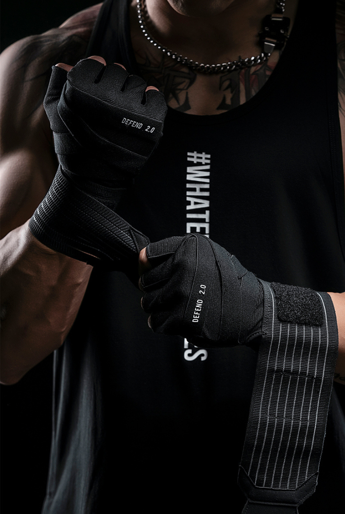 Training support gloves (long)
