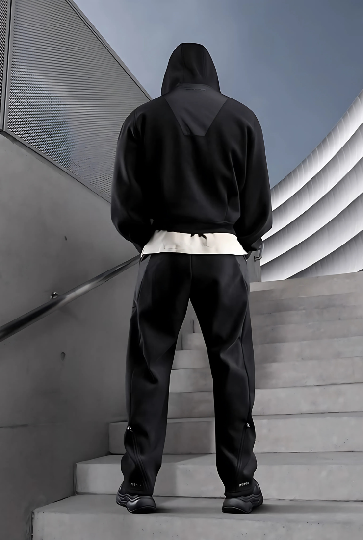 Black Shield Sports Sweat Set