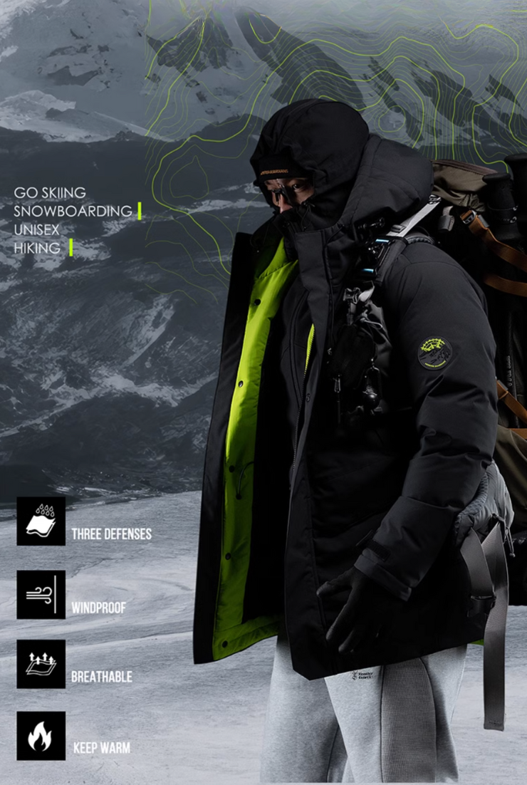 Windguard Water-Repellent Down Jacket