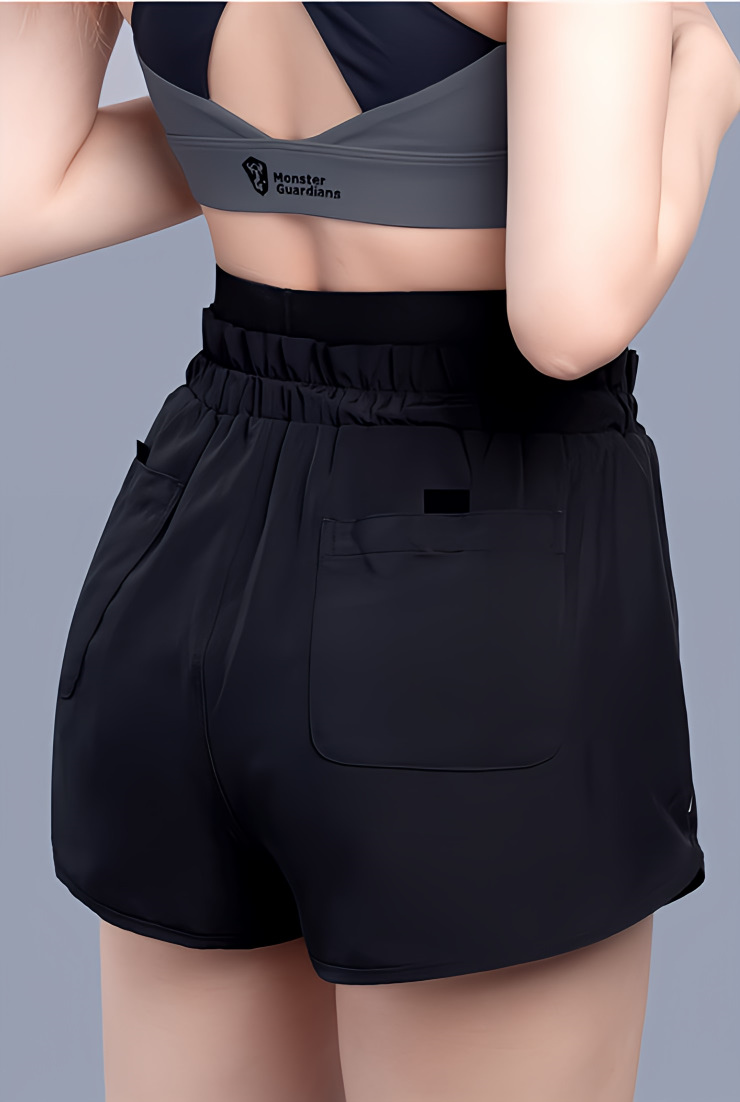 Air Smooth Double Layer Fitness Shorts