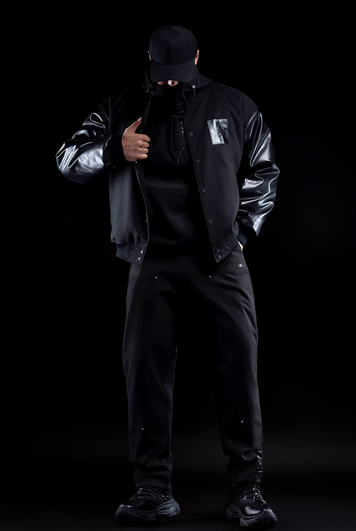 black sports jacket