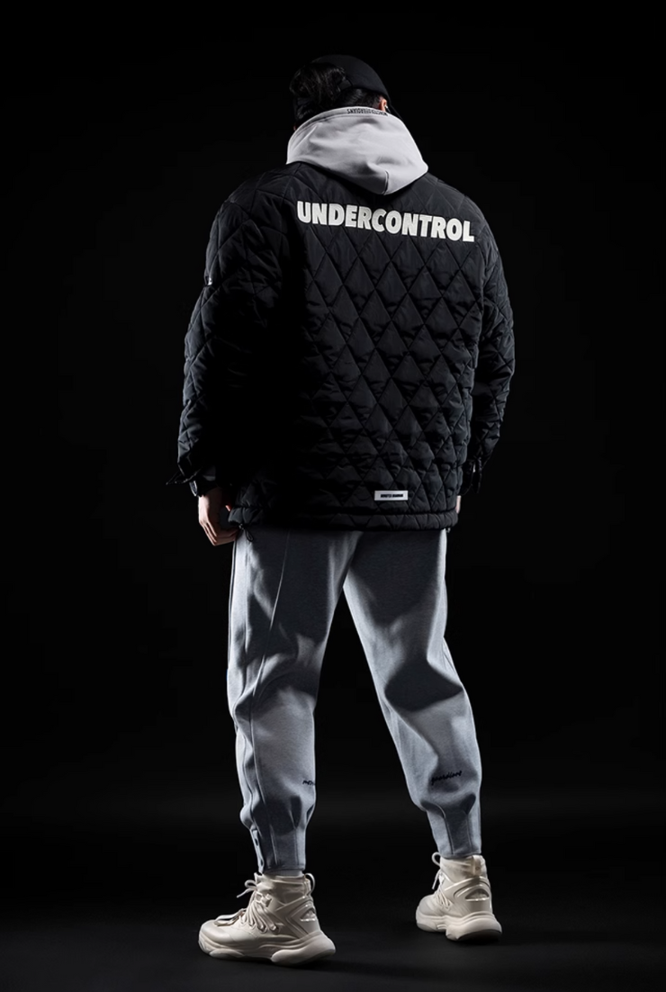 Light quilted cotton jacket
