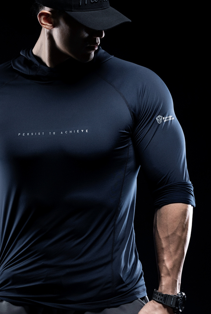 Airflow Hooded Long Sleeve T-Shirt