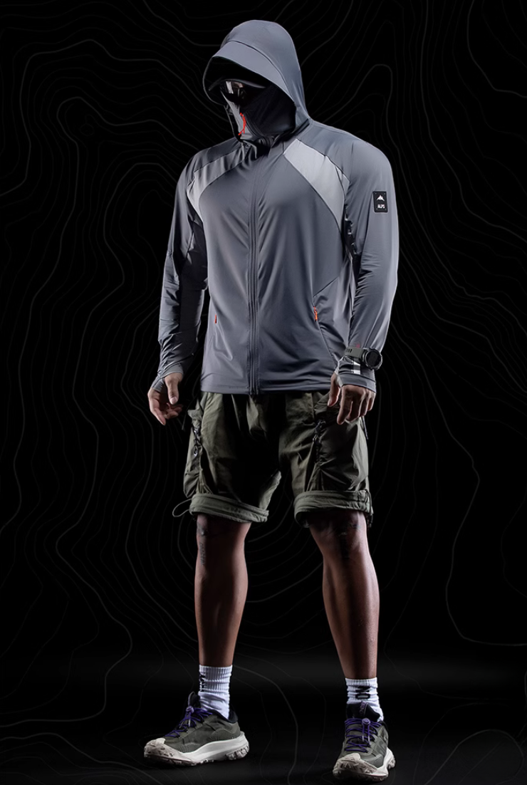 エアフロー UPF70+ ライトウェイト スポーツシールド ジャケット