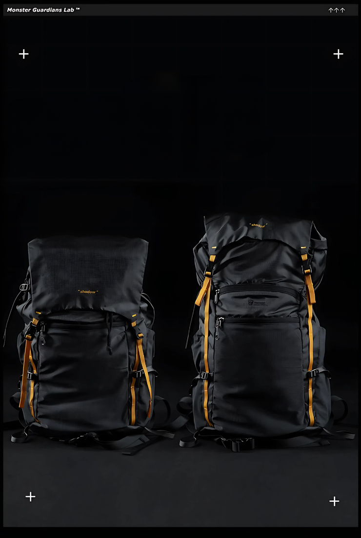 Water-repellent outdoor backpack