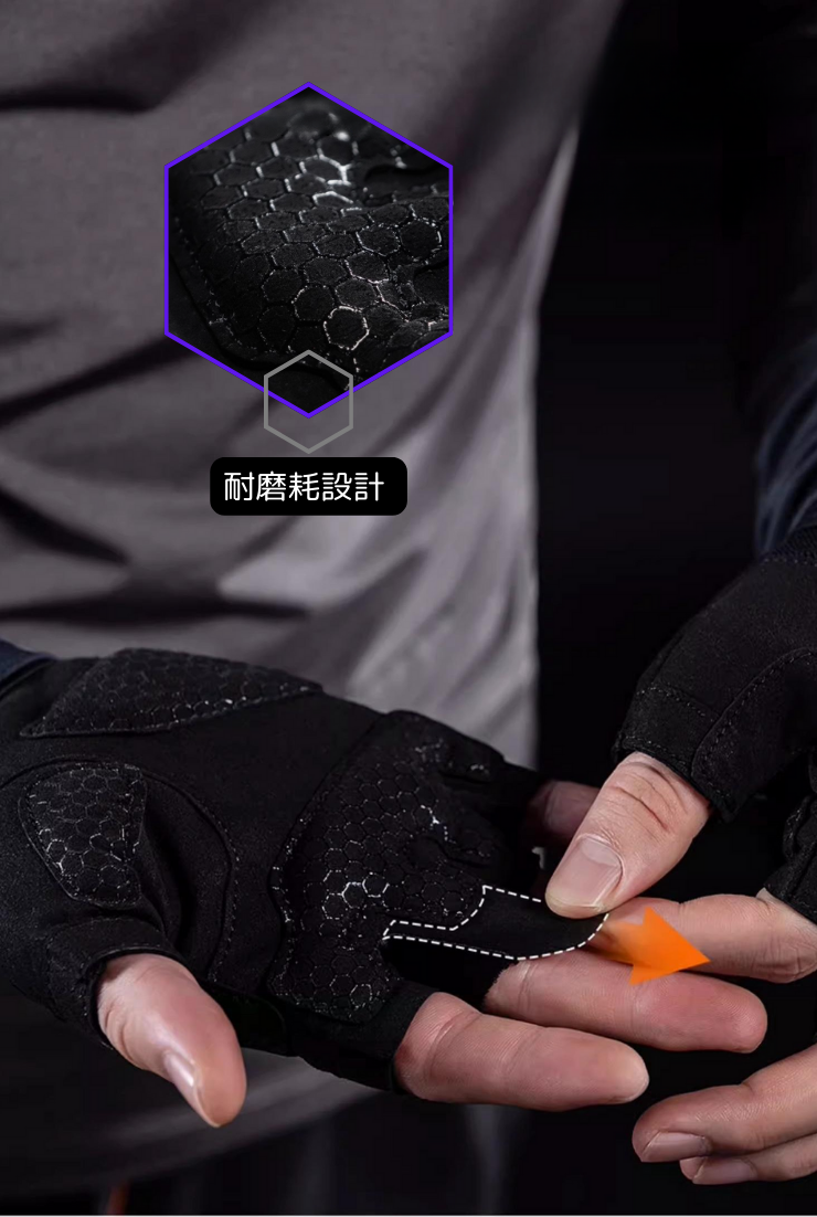 VeloForce Velcro Print Training Gloves