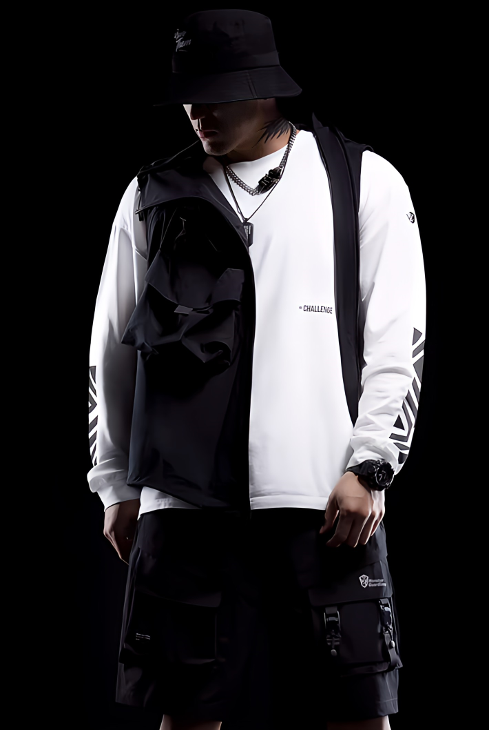 Multi-pocket sleeveless work vest
