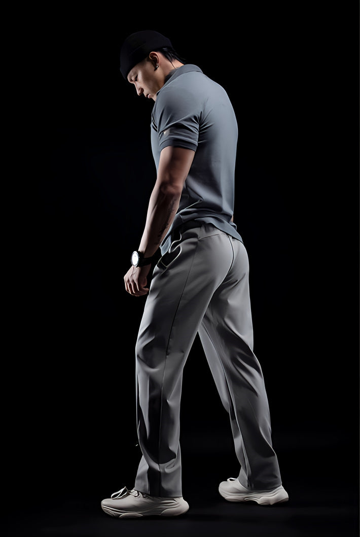 Men's Loose Fit Sports Leisure Fitness Pants