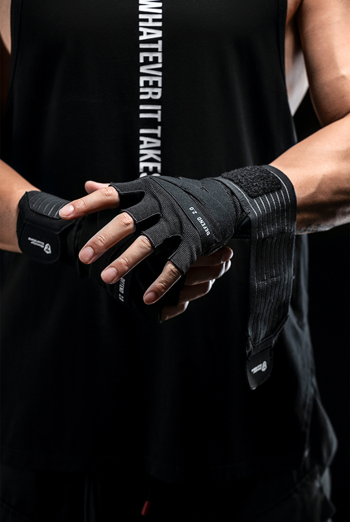Training support gloves (long)