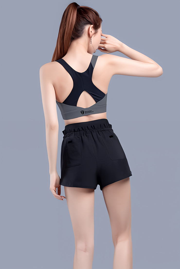 Air Smooth Double Layer Fitness Shorts