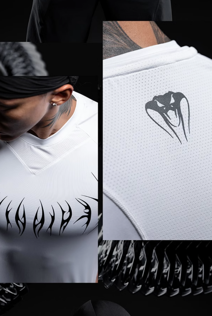 蛇影速乾コンプレッションTシャツ